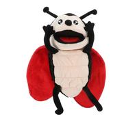 Milisten Interactive Ladybug Plush Hand Puppet Engaging Storytelling for Soft and Washable Design Encourages Imagination and Hand Eye Coordination for Bedtime Stories