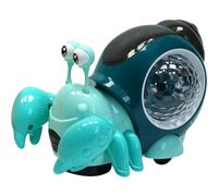 Milisten Interactive Musical Crab with Lights Crawling Sensory for Promotes Hand Eye Coordination and Movement Suitable for Ages Months and Up Battery Design