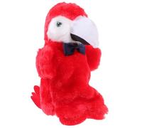 Milisten Interactive Parrot Hand Puppet for Lifelike Plush Bird for Storytelling and Role Play Stimulates Creativity Imagination and Dexterity Educational for Preschool