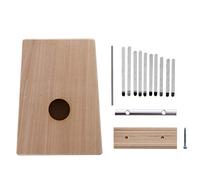 MILISTEN Kalimba Thumb Piano 10 Keys Mbira 10 Tone Finger Piano DIY Kit African Musical Instrument for Beginners Kids Adult Hand Painting Supplies