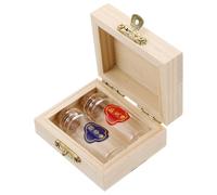 Milisten Keepsake Box with Large Capacity for Baby's First Hair and Umbilical Cord Elegant Keepsake Storage Box Wooden and Glass Design to Preserve Baby's Memories, Present for Newborn