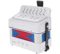 Milisten Key Accordion for Beginners Simple Design Childrens Musical Instrument Early Educational Toy Performance Plaything