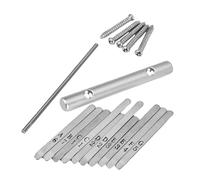 Milisten Key Piano Kalimba Shrapnel Replacement Fingertips Playing Kalimba Accessories DIY Parts for Thumb Piano Keys Workshop