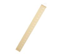 Milisten Kids Height Chart Wall Hanging for Children, Removable Height Ruler Measure Me, Canvas and Wood Easy Install, Home Nursery Decor
