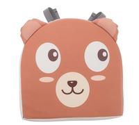 Milisten Kids Seat Cushion Booster for Dining Chair, Toddler High Chair Soft Breathable Cushion Non-Slip Bottom, Cartoon Bear Design, Thickened Seat Pad for Children and Primary Schoolers