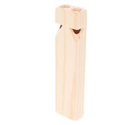 Milisten Kids Wooden Flute Toy Set DIY Colorful Musical Instrument for Children Educational Whistle Plaything for Parties and Creative Play