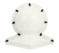 Milisten Large Sphere Resin Molds Concrete Ball Mould for Roman Column Spherical Building Template Flower Ball Feng Shui Accessory Random Colour