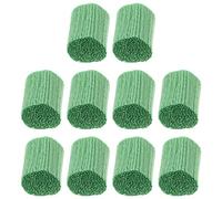 Milisten Latch Hook Wool Yarn Set 10 Rolls Pre-Cut Acrylic Threads for DIY Rug Making Cushion Craft Home Decoration