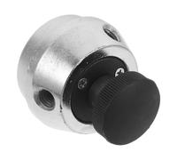 Milisten Lathe Handle Holder Replacement with M12x3 Thread Hole, Plastic and Metal Construction, Ensuring Enduring Performance and Smooth Operation for Workshop Equipment and Drilling Tasks