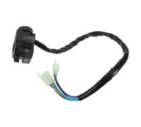 Milisten Left Handlebar Switch Assembly 5 Function for 110-250cc ATV Quad Bike with Start Stop Toggle, Safety Kill Switch and Lighting Control for Off-Road and Dirt Bike Riding