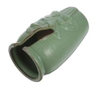 Milisten Lightweight Ceramic Orchid Pot with Unique Design for Indoor and Outdoor Planting Easy to Use Decorative Flowerpot for Succulents Herbs and Cacti Artistic Garden Planter