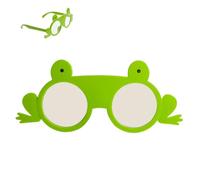 Milisten Lightweight Frog Sunglasses for Safe Eye Protection Charming Birthday Party Glasses Fun Circus and Summer Party Eyewear for Boys