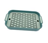 Milisten Litter Box Rectangular Pet Toilet for Bunny Guinea Pig Hamster Compact Design for Easy Use Living Rooms Parks Gardens Helps Develop Toilet Habits