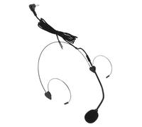 Milisten Little Bee Loudspeaker Headset Microphone Black Flexible Mic for Teachers Singing over Ear Headworn Condenser