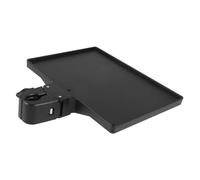 Milisten Live Broadcast Microphone Stand Tray with Clamp-on Sound Card Holder and Movable Phone Mount for Streaming and Recording Uk