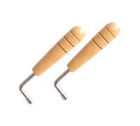 Milisten Lyre Harp Tune Wrench 4-point Adjustment Tool, Professional Lyre Harp Tuning Spanner for Precise String Tone Control, Music Instrument Accessory for Musicians and Performers