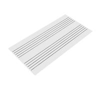 Milisten Magnetic Musical Notes Whiteboard Rubber Staff Board for Music Teaching Reusable Dry Erase Board for Students Musicians Home Fridge Use