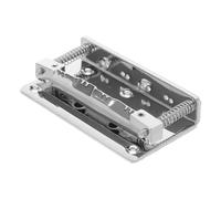 Milisten Mandolin Bridge String Saddle Plate Replacement for Mandolin Guitar Tailpiece Repair Parts Fittings