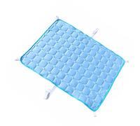 Milisten Mat for Resistant, Cloth Rectangular Material Shape Scratch Fashionable Summer Cooling Cool with Blue Cooling Pad Dog Pets Suitable for Reading Study for Home Use