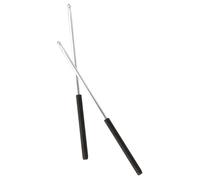 Milisten Metal Drum Sticks for Percussion Instruments Durable Lightweight Drumsticks with Polished Handle for Adults Compact Practice Drumsticks for Drum