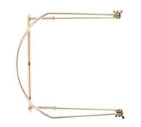 Milisten Metal Harmonica Neck Holder Stand Clip for 10, 16, 24-hole Harp Rack Neck Strap, Convenient Mouth Organ Holder for Playing and Performance