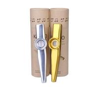 Milisten Metal Kazoo Mouth Instrument Lightweight Easy to Play Performance Kazoo for Music Lover Children Music Scenario