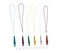 Milisten Metal Kazoo with Replacement Membranes and Lanyards Beginner-friendly Musical Instrument for Guitar Partners Easy to Learn Kazoo for All Ages Multi-color Performance Kit