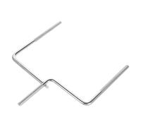 Milisten Metal U-shaped Cowbell Mount Arm for Drum Kits - Sturdy Cowbell Rod Clamp Holder, Percussion Accessory for Jazz and Rock Drummers,