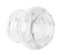 Milisten Micro Landscape Aquarium Fish Tank 16cm Diameter, High-transparency Mini Desktop Aquarium for Betta and Shrimp, Compact Plastic Fish Bowl for Home and Office Decor