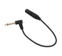 Milisten Microphone Extension Cable for Longterm Use Male to Female Right Angle with Metal and Construction for Guitar Pedal Cables and Tight Space Audio Connections