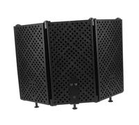 Milisten Microphone for Or Studio Countertop Tabletop on Fixed Recording Shield Soundproof Sound Five-door Isolation Panel Absorbing Abs and Eva Material