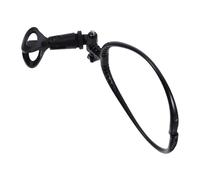 Milisten Microphone Grip Holder Neck Stable Hanging and Stand Adjustable with Handsfree Design for 24mm-45mm Microphones Suitable Magicians, Artists and Live Streaming Needs