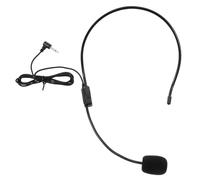 Milisten Microphone Headset for Lectures and Teaching Wired Ear Microphone with Jack High Fidelity Sound for Conferences and Guided Tours for Music Recording