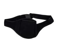 MILISTEN Microphone Pouch Fitness Instructors Mic Belts Vertical Mic Belt Packs Microphone Carrier Packs Mic Carrier Belt Holder for Fitness Instructors (Black) Microphone Pouch