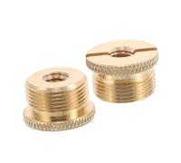 Milisten Microphone Stable 2pcs Stand and Copper Male Adapter 1/4 Female Mount Screw to 5/8 Thread Boom Arm for Suitable for Broadcasting and Recording Studios