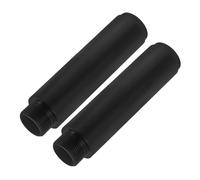 Milisten Microphone Stand Extension Tube Metal Mic Rod Adapters for Microphone Mount Bracket Compatible Desk Table Use