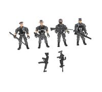 Milisten Military Model Articulated Special Forces Soldier Figures Educational Plaything for Boys Imaginative Role Play and Concentration Development