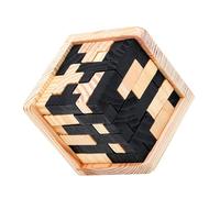 Milisten Ming Lock Puzzle for Adults Educational Brain Teaser for Stress Relief Intellectual Development for Family Game Smooth Surface Design