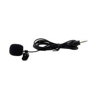 Milisten Mini 3.5mm Wired Lavalier Clip Microphone with Muted Sound Feature, Plastic Clip-on Lapel Mic for Lectures and Teaching, 30hz-15000hz Frequency Range