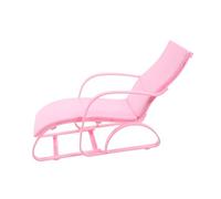 Milisten Mini Beach Chair Toy 6.69In Small Doll Lounge Chair Accessory for Kids Pretend Play and Dollhouse Decoration