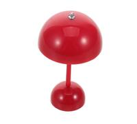 Milisten Mini Dollhouse Lamp Functional LED Lighting for Dollhouse Decor Versatile Red Accent Build for Vintage to Modern Styles for Miniature Furniture and Home