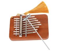 Milisten Mini Kalimba Thumb Piano for Beginners Boys and Girls Portable Boys and Girls Musical Instrument Ergonomic Design for Practicing and Learning