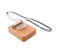Milisten Mini Kalimba Thumb Piano for Beginners Portable Musical Instrument Hand Held Music for Travel and Leisure