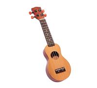 Milisten Mini Pocket Ukelele Hawaiian Soprano Strings Spruce Sapele Tenor Ukulele for Boys and Girls