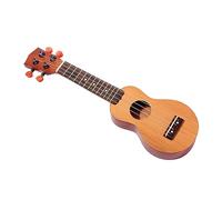 Milisten Mini Pocket Ukulele with Spruce Top and Sapele Fingerboard, 4-string Wooden Instrument Featuring Sound Hole and Traditional Shape, Introduction to Music for Boys and Girls