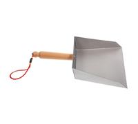 Milisten Mini Stainless Steel Tabletop Dustpan for Kitchen and Desktop Cleaning Small Lightweight Design for Narrow Spaces Silver Compact Dust Collector for Efficient Household Use