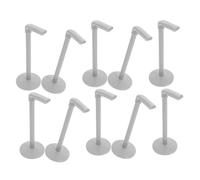 Milisten Mini Street Light Model Set of 10 Miniature Street Lamps for Dollhouses Fairy Gardens Realistic Traffic Light Post Accessories for Boys and Girls Pretend Play