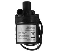 Milisten Mini Submersible Water Pump Dc with Threaded Interface Brushless Quiet Operation Stainless Steel Shaft High Pressure Boost for Aquarium Circulation Hydroponics and Water Transfer