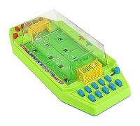 Milisten Mini Tabletop Football Game for Educational Double Desktop Soccer Match Portable Plastic Football Game for Hand Eye Coordination No Battery Required Fun Family Activity