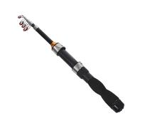Milisten Mini Telescopic Fishing Rod Portable Collapsible Sea Fishing Pole Compact Pocket for Travel and Backpacking Durable High Strength Material with Versatile for